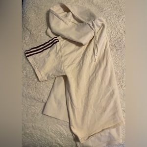 Ivy Park Cream & Crimson Hoodie